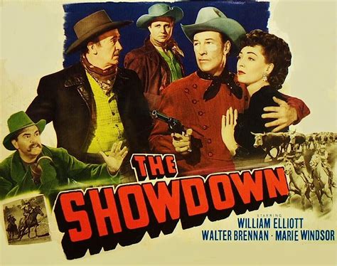 cast of the showdown 1950